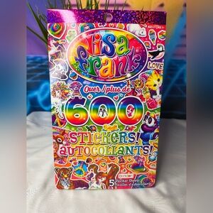 Lisa Frank Sticker Pack with 600 Stickers